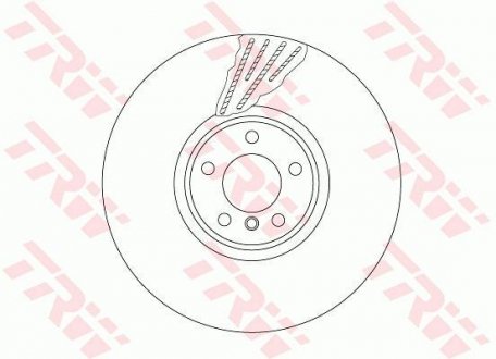 Тормозной диск двухсекционный TRW DF6618S
