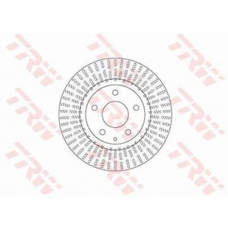 Диск гальмівний (1 шт.) MAZDA Mazda3 "F D=295mm "13>> TRW DF6731 (фото 1)