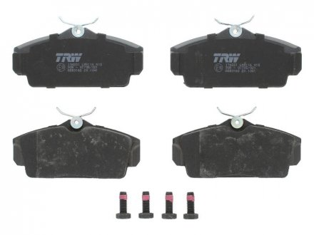 Комплект тормозных колодок, дисковый тормоз TRW GDB3168 (фото 1)