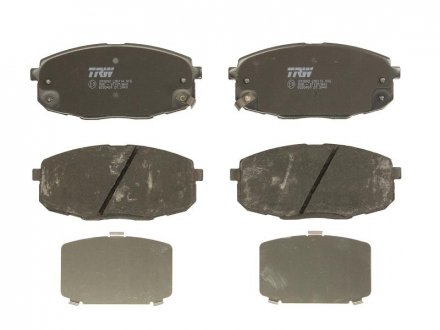 Комплект тормозных колодок, дисковый тормоз TRW GDB3450 (фото 1)