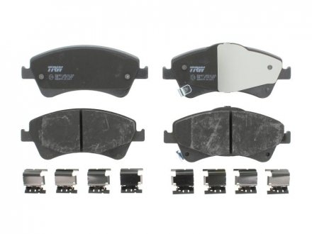 Колодки тормозные дисковые передние, TOYOTA Auris/Avensis/Corolla/Verso, 1.4-2.2, 04- TRW GDB3479 (фото 1)