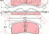 Тормозные колодки, дисковые. TRW GDB4000 (фото 1)