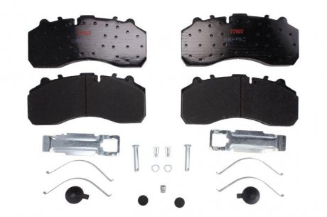 Комплект тормозных колодок, дисковый тормоз TRW GDB5067