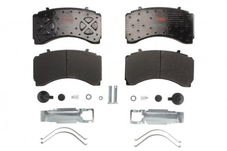 Комплект тормозных колодок, дисковый тормоз TRW GDB5110