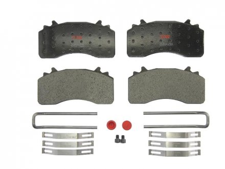 Комплект тормозных колодок, дисковый тормоз TRW GDB5114