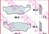 Гальмівна колодка (диск) TRW MCB669RSI (фото 2)