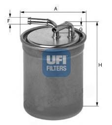 Топливный фильтр UFI 24.016.00 (фото 1)