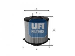 Паливний фільтр UFI 26.058.00 (фото 1)