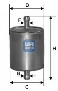 Топливный фильтр UFI 31.836.00