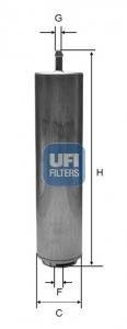 Паливний фільтр UFI 31.952.00 (фото 1)