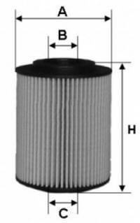 Масляний фільтр Uniflux filters XOE70 (фото 1)