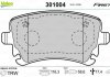 Тормозные колодки дисковые VAG A4/A6/A8/Multivan/Transporter "1,9-6,0 "R "02-15 Valeo 301004 (фото 1)