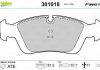 Тормозные колодки дисковые BMW 3/Z3/Z4 "1,6-3,0 "F "90-09 Valeo 301018 (фото 1)