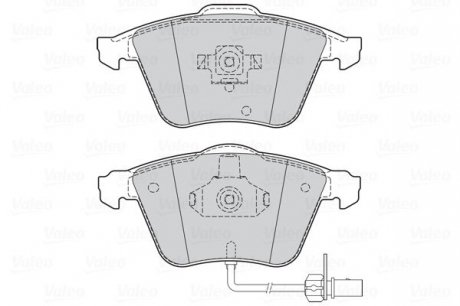 Тормозные колодки дисковые AUDI A6 "2,7 "F "00-05 Valeo 302056
