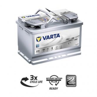 Аккумулятор VARTA 570901076 (фото 1)