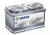 Акумулятор 80Ah-12v VARTA Start-Stop Plus AGM (315х175х190), R, EN 800 580901080