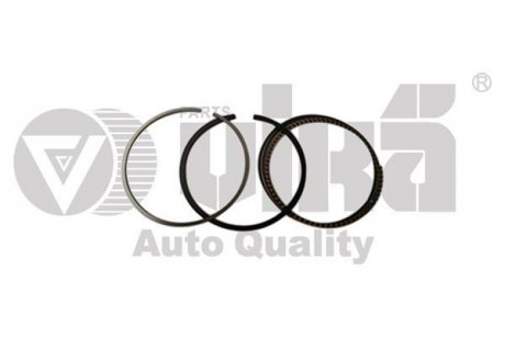 Комплект поршневых колец (на поршень) Skoda Fabia 1,6L (15-),Octavia (14-)/VW Go VIKA 11981543201 (фото 1)