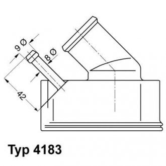 Термостат General Motors WAHLER ="418382D"