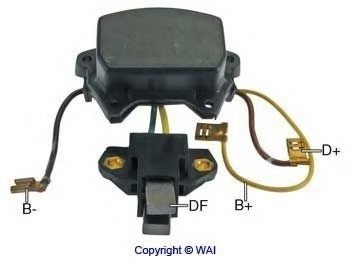 Регулятор напряжения генератора WAI IP729B (фото 1)