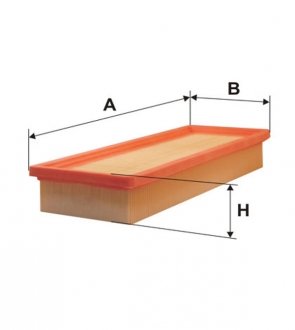 Фільтр повітряний FIAT (WIX-Filtron) /AP043 WIX FILTERS WA6205 (фото 1)