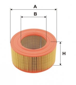 Фільтр повітряний (WIX-Filtron) /AR266 WIX FILTERS WA6446