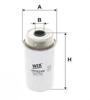 Фильтр топливный, 00-04 2.0-2.4DI WIX FILTERS WF8246 (фото 1)