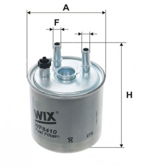 Фильтр топливный, 1.5dCi WIX FILTERS WF8410