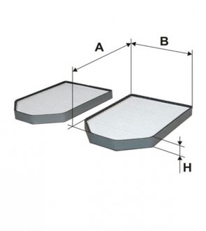 Фільтр салону WIX FILTERS WP6942 (фото 1)