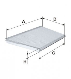 Фільтр салону (вир-во WIX-Filtron) K1106/ WIX FILTERS WP9102