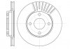 Диск тормозной передний, 258mm, FORD Fiesta, Focus, Fusion, 95- WOKING D6575.10 (фото 1)