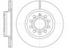 Гальмівний диск перед. A3/Caddy/Golf/Jetta/Leon/Octavia/Toledo 03- WOKING D6647.10 (фото 1)