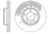 Диск гальмівний передній лівий (вир-во Remsa) Porsche Cayenne I / VW Touareg I II (D6773.10) WOKING D677310