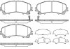 Колодки гальмівні диск. перед. (вир-во Remsa) Nissan X-Trail (14-), Infiniti Q50 (13-) (P15073.12) WOKING P1507312