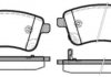 Колодки тормозные дисковые передние Kia Venga 1.4 10-,Kia Venga 1.6 10- (P15353. P1535302