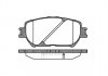 Тормозные колодки перед. Toyota Camry 96-06 (akebono) P9843.00