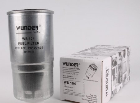 Фільтр паливний WUNDER FILTER WB 104 (фото 1)