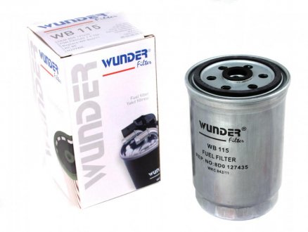 Фільтр паливний WUNDER FILTER WB 115 (фото 1)