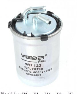 Фільтр паливний WUNDER FILTER WB 122