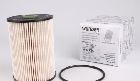 Фільтр паливний WUNDER FILTER WB 126 (фото 1)