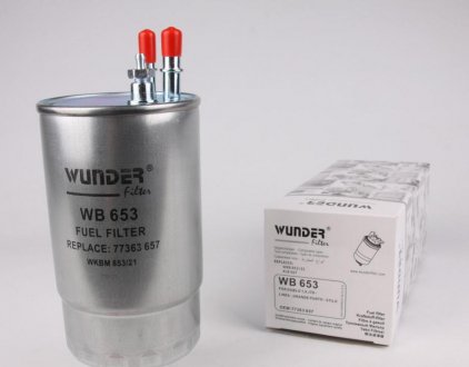 Фільтр паливний WUNDER FILTER WB 653 (фото 1)