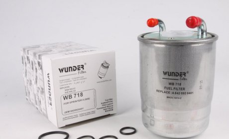 Фильтр топливный WUNDER FILTER WB 718 (фото 1)