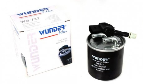 Фільтр паливний WUNDER FILTER WB 722 (фото 1)