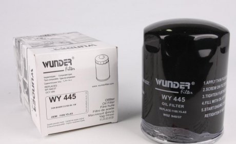 Фильтр масляный WUNDER WUNDER FILTER WY 445