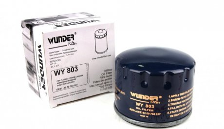 Фільтр масляний WUNDER FILTER WY 803 (фото 1)