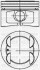 Поршень с кольцами і пальцем (размер отв. 86.4 / STD) FIAT PALIO 1.6 (4цл.) (182B6000 16V 103PS) YENMAK 31-04269-000 (фото 1)