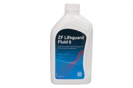 Трансмісійна олива LifeGuardFluid 6, 1л ZF S671.090.255