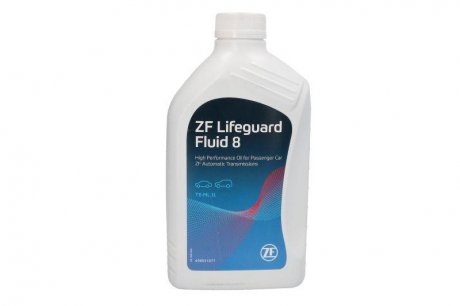 Трансмісійна олива LifeGuardFluid 8, 1л ZF S671.090.312